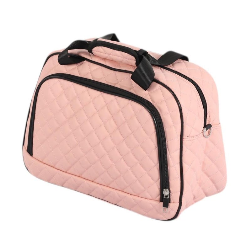 أفياتور طقم حقائب سفر فاخرة ومحصنة - 5 قطع (3 ترولي + 2 حقيبة يد) بتغطية جلدية ومقاومة للكسر - Image 2